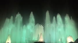 The magic fountain(Font Màgica de Montjuïc)