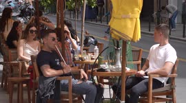 Greece reopens bars and restaurants after six-month COVID-19 closure