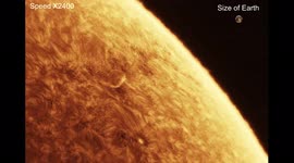 Astrophotographer records stunning timelapses of sun's surface