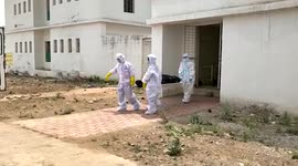 Municipal corporation personnel cremate 18 COVID-19 patients in central India