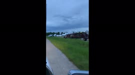 US: Severe Storm Destroys Grain Bins In Arkansas
