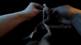 A satysfing, timelapse video showing the Mermaid sculpting process