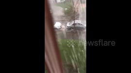US: Heavy Rain Causes Flooding Across Central Alabama