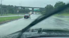 US: Heavy Rain Causes Flooding Across Central Alabama 3
