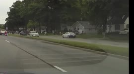 Cops Bust Driver Doing Burnout in front of a DJs house