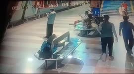 Life saving act by railway constable