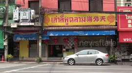 Chinatown area of Bangkok deserted amid Covid-19 resurgence