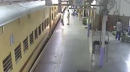 Railway security personnel saves pregnant woman and her 2-year-old in western India
