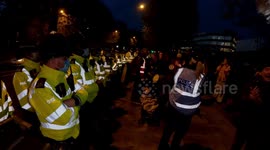 Police decieve killthebill protestors about an ambulance to end protest