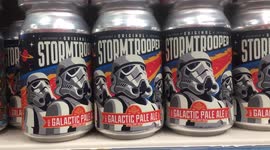 Star Wars beer sold at supermarket