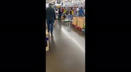 Dramatic moment woman holds her daughter amid alleged child abduction attempt at North Carolina Walmart