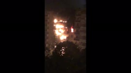 France: Multiple Injured After Apartment Fire Breaks Out In Sainte-Foy-Lès-Lyon 2
