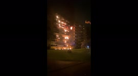 France: Multiple Injured After Fire Breaks Out At Apartment In Sainte-Foy-Lès-Lyon 3