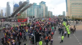 Kill The Bill Marches in The Street In London - May Day (01.05.2021)