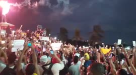 Colombia: People Gather In Cartagena To Show Solidarity With Protesters In Cali