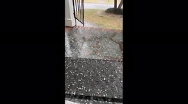 US: Storm Hits Southeastern Part Of North Carolina With Hail, Rain, And Wind
