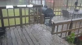 US: Storm Hits Southeastern Part Of North Carolina With Hail, Rain, And Wind 2