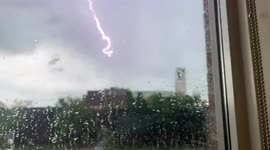 Salisbury, Maryland struck with series of lightning