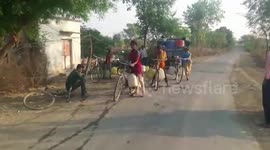 Residents desperate for drinking water in central Indian village