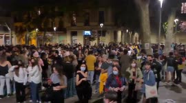 Spain: Thousands Across Country Gather And Celebrate Lifting Of COVID-19 State Of Emergency 4