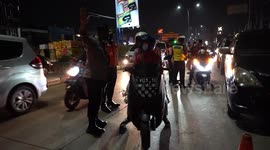 Indonesian government imposed a travel restriction from May 6 to May 17 to prevent mass exodus during Eid Holiday