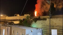 Rockets fired after Temple Mount clashes as music for Jersulaem Day plays