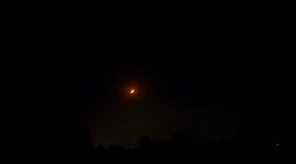 Footage shows rockets being fired at Israel by Hamas among increased tensions over disputed landmark