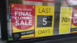 Debenhams Last 5 Days