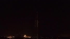 Gaza: The Palestinian resistance fires missile at Israel.