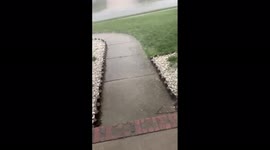 US: Severe Thunderstorms With Hail Batter North Carolina