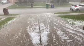 Dallas-Fort Worth, Texas slammed with severe storms, heavy hail