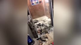 Electric bike bursts into flames causing life-threatening injury to baby in China