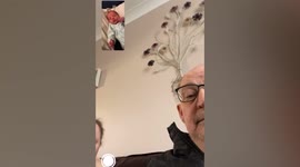 The heart-warming moment new mum tells her father that she's given birth to surprise TWINS