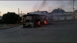 Fires burn following rioting in central Israeli city of Lod