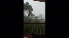 Australia's Queensland battered by strong winds, hail and lightning