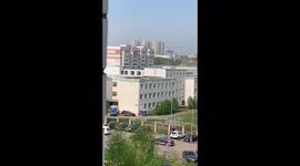 Children jump from windows to flee school shooter in Russia