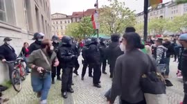 Germany: Clash Between Demonstrators And Police During Pro-Palestine Protest In Berlin