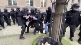 Pro-Palestinian protesters clash with police in Berlin
