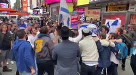 US: Thousands Attend Rally In Solidarity With Israel At NY Times Square