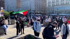 US: Thousands Join Pro-Palestine Protest March In Chicago
