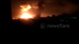 Israel’s air force targets residential buildings in Gaza City