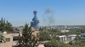 Israeli Army Resumed Shelling on Many Sites Affiliated to Hamas.