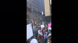 US: Thousands Join Pro-Palestine Protest March In Chicago 5