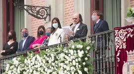 Arrancan las fiestas de San Isidro y el pregón lo ha dado el actor y cineasta español Santiago Segura