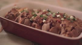 A New Twist on Potatoes! A Slow Cooker Cheesy, Chili-Stuffed Sweet Potato