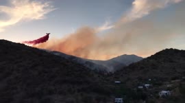 Evacuations ordered as wildfire burns canyon in Arizona, US