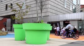 British local council blasted for spending taxpayers' cash on giant 'Super Mario Brothers' green plant pots