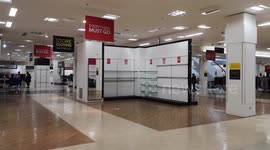 Shelves at London Debenhams stripped bare as retailer closes remaining stores