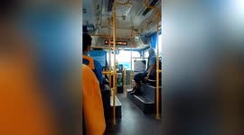 Elderly man arrested for sexually harassing school pupil on bus in China