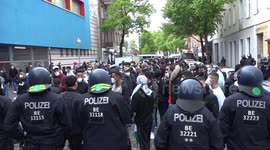 Police make arrests during pro-Palestine demonstration in Berlin